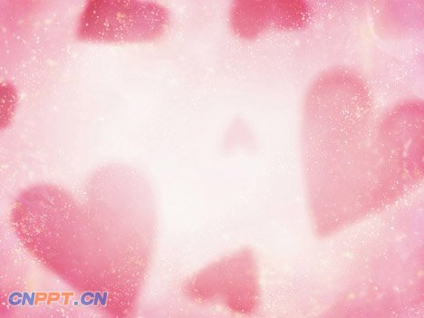 浪漫粉红色ppt背景图片素材下载