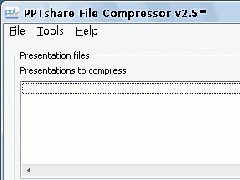 PowerPoint瘦身软件-PPTshare File Compressor v2.5 绿色版