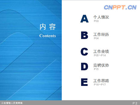 个人简历PPT模板