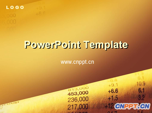 金融股票PPT模板1